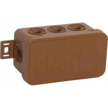 Elektroinstalační krabice Elektroinstalační krabice na omítku Viplast 80 x 45 x 41 mm