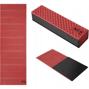 Karimatka NC1768 Skládací turistická karimatka 182x60cm Nils Camp červená