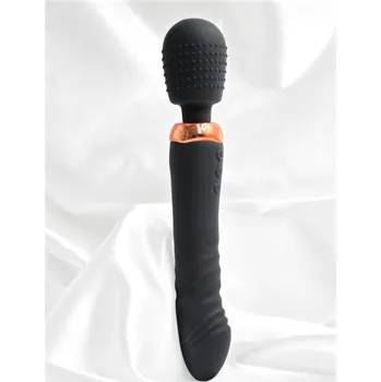 Vibrátor Multifunkční vibrační hlavice DKK Ritual 2v1 - Černá