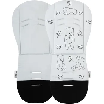 BOMIMI podložka Ada Medvěd grey