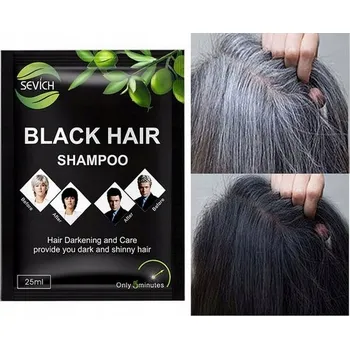 Šampon Sevich Černý šampon na vlasy Šampon 25 ml