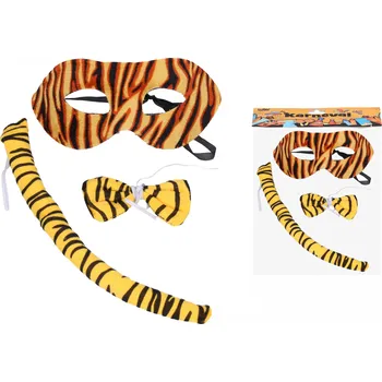 Karnevalový kostým wiky Set karneval - tygr - s ocáskem