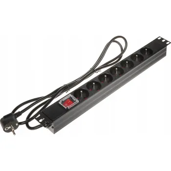 Elektrická zásuvka ZÁSUVKOVÁ LIŠTA PD-7/R-N 1,8 m