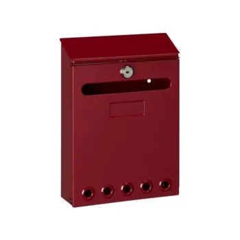 Železářství Domino Poštovní schránka Hybryda bordó