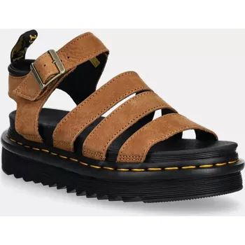 Dámské sandále Semišové sandály Dr. Martens Blaire Sandal, 37, hnědá, 82X