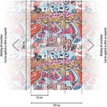 Tapeta AS Creation - Německo A.S.Creation 77063-1 Dětská vliesová tapeta na zeď Lilly&Luis 2028, velikost role 8,8x0,53m