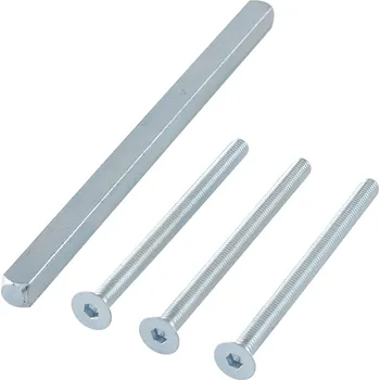 GRUNDMANN SH upevňovací sada, čtyřhran se šrouby, TS 70-74,pozink ocel