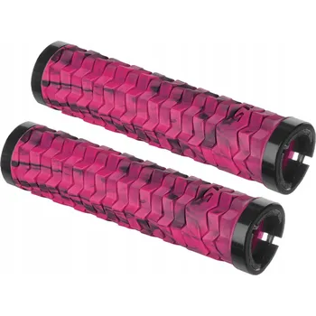 grip Gripy na řidítka Kellys POISON (135 mm) pink/černé