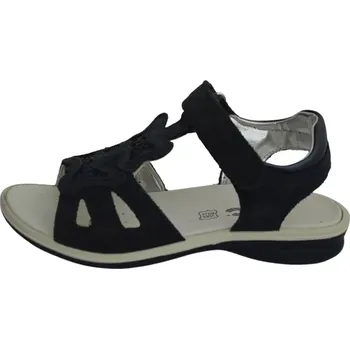 Dívčí obuv Obuv dětská letní IMAC JL24-I3490e71 tmavě modrá (Dětské kožené sandály)