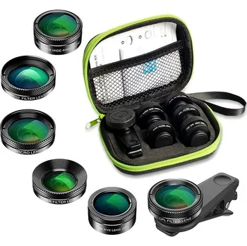 Apexel sada objektivů pro smartphone, mobily 6v1