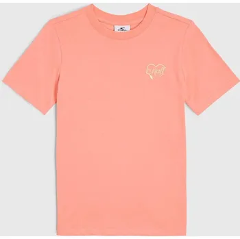 Dětské Tričko s krátkým rukávem O'NEILL O'NEILL SCRIPT T-SHIRT 3850093-14034 – Růžová 152