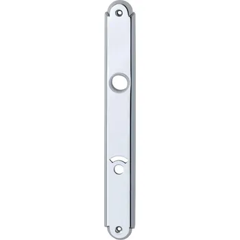 Dlouhý štítek ALT-WIEN, WC 90 mm, ukazatel Z/O, mosaz chrom