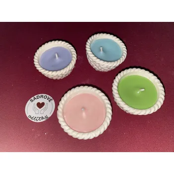 Svíčka HandMade by VeJa Svíčka v odlitku košík