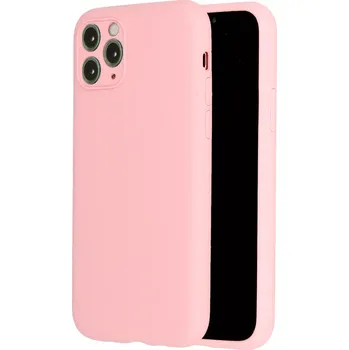 Pouzdro na mobilní telefon Pouzdro Vennus case Silicone Lite iPhone 12 Světle Růžové