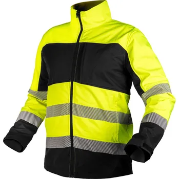 pracovní bunda NEO TOOLS Softshellová výstražná pracovní bunda, žlutá Velikost: M