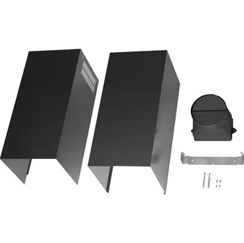 Příslušenství pro digestoř Airforce.cz Teleskopické komíny - sady pro odtah / recirkulaci Barva: Černá, Model: Teleskopický komín KCF16AN4/150/V (sada)