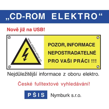 Výukový program "CD-ROM ELEKTRO" verze 54 na USB
