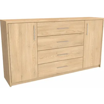 Šatní skříň Komoda AURA 3 Dekor: Dub sametový, Hloubka: 43cm