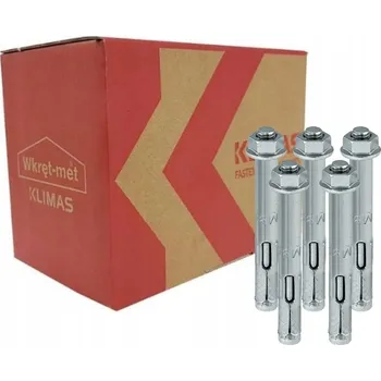 Hmoždinka WKRĘT-MET Ocelová kotva s jedním rozpínáním a maticí LSI 6x85mm - 50 ks