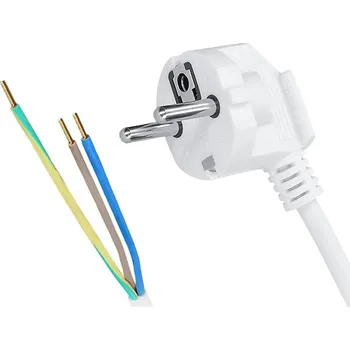 Prodlužovací kabel Solight flexo šňůra, 3x 1,5mm2, bílá, 5m Bezdrátové nabíjení: Ne