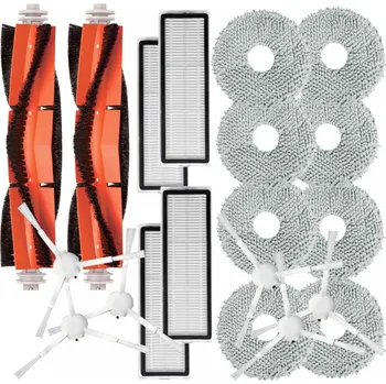 Sada příslušenství pro robotický vysavač Kartáče, HEPA filtry a mopy pro XIAOMI S10/X10/X20 Plus, Dreame L10S Ultra 20ks