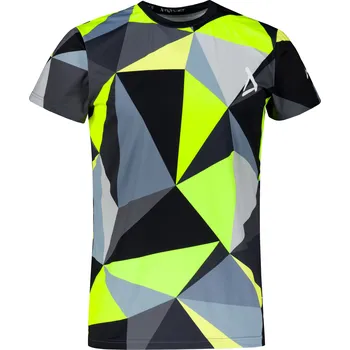 Pánské funkční triko premium plus ALTISPORT VOJ/ALM007TR02 ČERNÁ/FLUO YELLOW XXL
