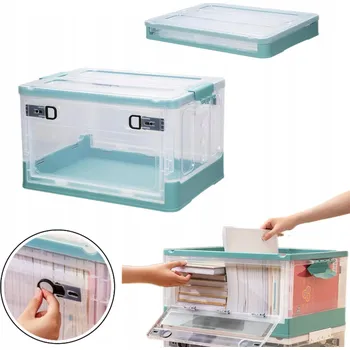 Úložný box Velký úložný box pro ložnicový stohovatelný multifunkční úložný kontejner