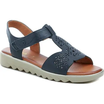 Dámská obuv Jana 8-28262-44 navy dámské sandály šíře H EUR 41