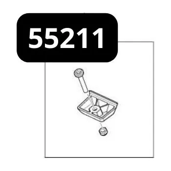 vozík za kolo Frame footwell bumper Thule 55211