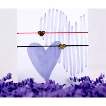 Náramek Zlaté náramky pro páry - ZLATÉ SRDÍČKO