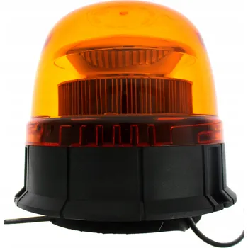 Maják Výstražný LED maják, montáž na magnet, oranžový, 36W, 12-24V (TT.471)