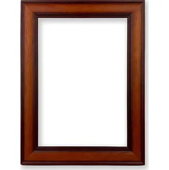 Rám na obraz Fotorámeček 40 Rozměr: 9 x 13 cm, Barva: Hnědá, Typ zasklení: Plexi