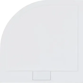 Sprchová vanička Besco Čtvrtkruhová akrylátová sprchová vanička AXIM HR 80x80 (90x90) UltraSlim Rozměry (cm): 80x80