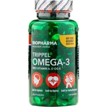 Trippel Omega 3 - Biopharma - 144 kapslí