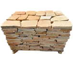 Přírodní štípaný pískovec dlažba LARA tl. 40 mm, povrch řezaný (tl. 40 mm, rozměr 10-40 cm - POVRCH ROVNÝ - ŘEZANÝ)