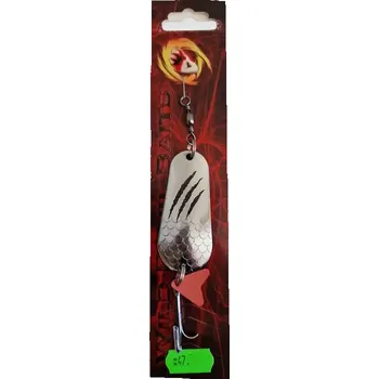 Umělá nástraha Plandavka Wild Devil Baits stříbrná 30g 65mm