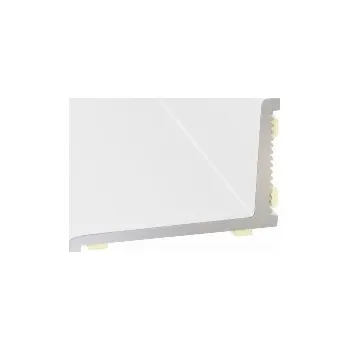 ukončovací lišta PROFIL Team Stěnová ukončovací lišta 18x12 mm Barva a délka: Lakovaná bílá, 0,9 m