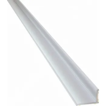 Podlahová lišta PROFIL Team Stěnová ukončovací lišta 18x12 mm Barva a délka: Elox stříbro, 2,7 m