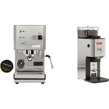 Kávovar Profitec GO, brushed stainless steel + Lelit William PL72-P