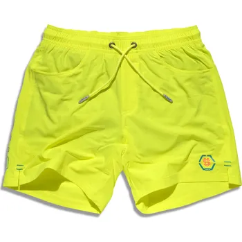 Pánské plavky Pánské koupací šortky CARLOS VI YELLOW / 4XL