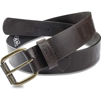 Opasek Pánský kožený pásek BRUX BROWN / 95cm
