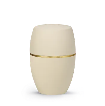 Smuteční dekorace Zvířecí urna Infinity Xenon - Creme 2,8l