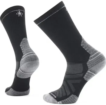 Oblečení a móda Smartwool HIKE TARGETED CUSHION CREW black unisex ponožky