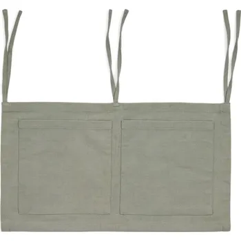 Příslušenství pro dětskou postel a kolébku Zelený bavlněný kapsář na dětskou postýlku 45 cm Laily – Kave Home ID_1758508