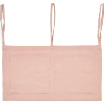 Růžový bavlněný kapsář na dětskou postýlku 45 cm Laily – Kave Home ID_1758930