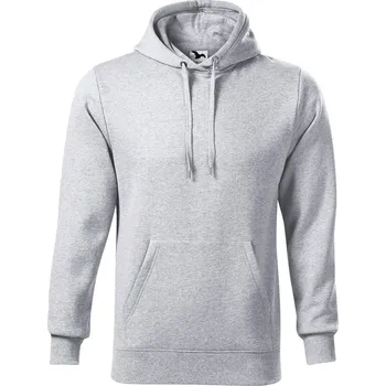 Pánská mikina Malfini Cape Pánská mikina 413 světle šedý melír XL