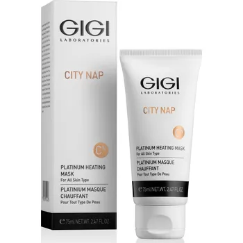 Pleťová maska GIGI CITY NAP PLATINUM HEATING MASK - Platinová hřejivá maska 75 ml
