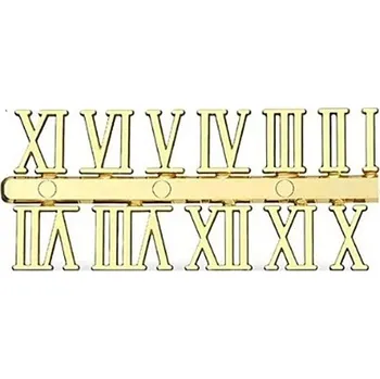 Číslice na hodiny 1026-48 Římské zlaté 25mm