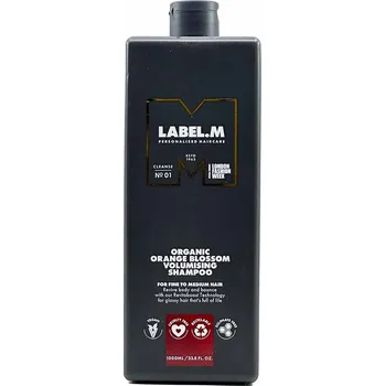 Vlasová regenerace Label.m Organic Orange Blossom Volumising Shampoo 1000 ml