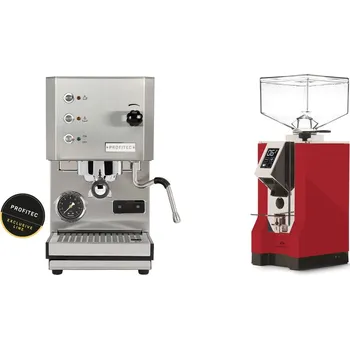 Kávovar Profitec GO, brushed stainless steel + Eureka Mignon Specialita…